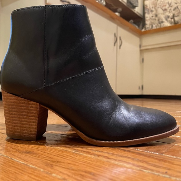 Madewell The Rosie ankle boot in black leather 8.5 - Picture 4 of 9